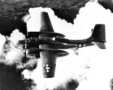 A-26 Invader on a test flight from BAD-2